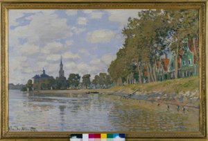 Zaandam (Holanda) de Claude Monet